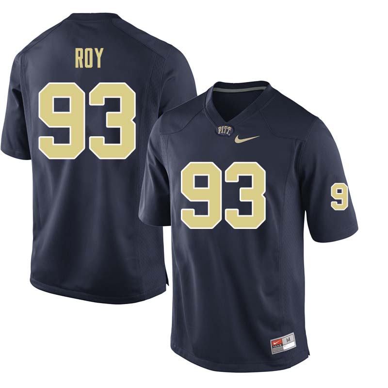 Men #93 Shane Roy Pittsburgh Panthers College Football Jerseys Sale-Navy